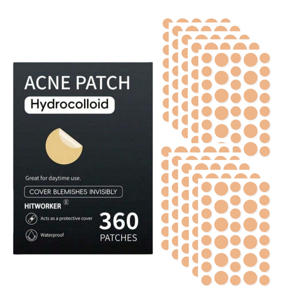 Face Oil - 360개/박스 여드름 패치 - 무알콜, 여드름