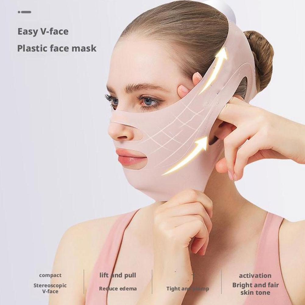 V 페이스 슬리밍 밴드 페이스 스컬프팅 수면 마스크 통 - Face Mask Skincare 리뷰 및 가격