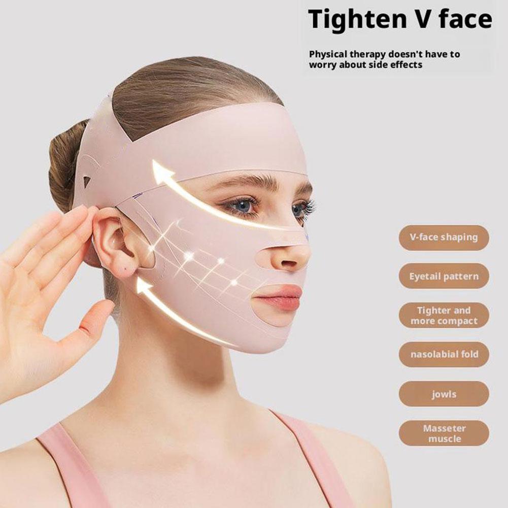 V 페이스 슬리밍 밴드 페이스 스컬프팅 수면 마스크 통 - Face Mask Skincare 리뷰 및 가격