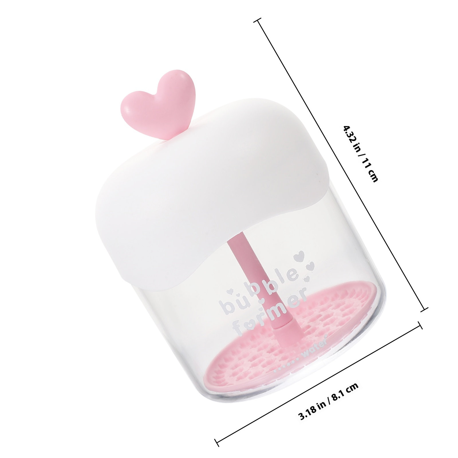 투명한 페이스 워시 거품 생성기, 수동식 거품 생성 병 - Cleanser Face 리뷰 및 가격