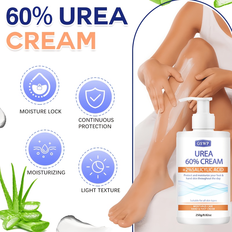 GSWP 60% 우레아 보습 핸드 앤 풋 크림, 살리실 - Urea Foot Cream 리뷰 및 가격