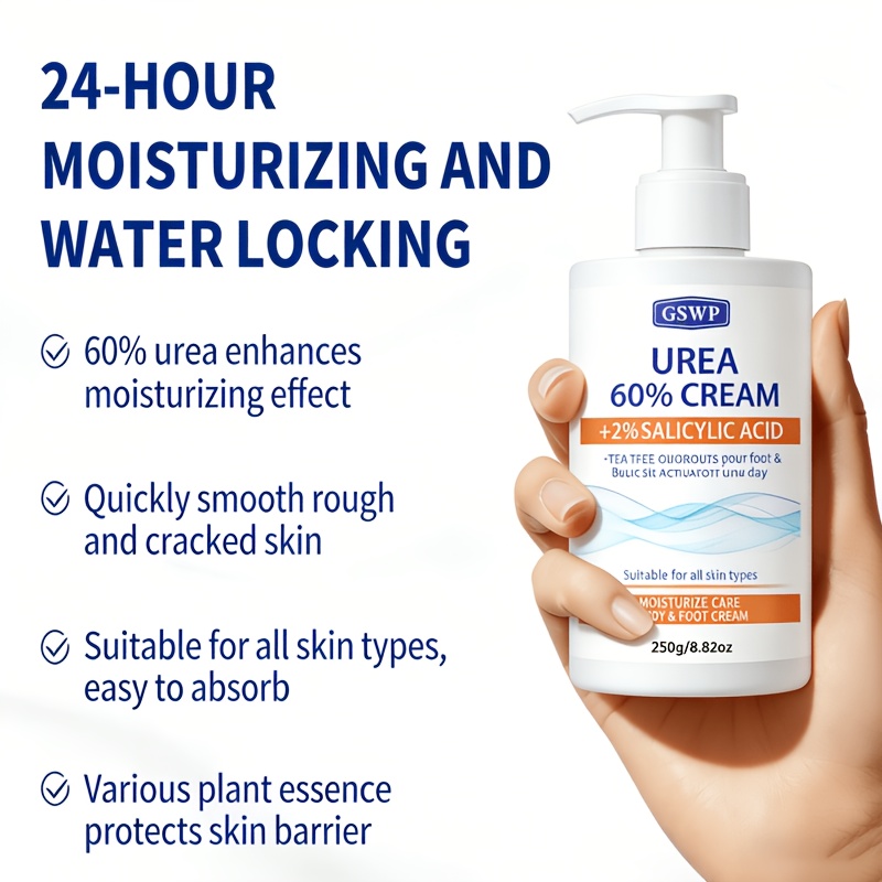 GSWP 60% 우레아 보습 핸드 앤 풋 크림, 살리실 - Urea Foot Cream 리뷰 및 가격