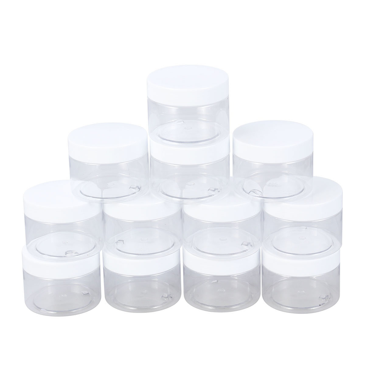 12개들이 투명 플라스틱 넓은 입구의 점토 보관 용기, - Body Lotion 리뷰 및 가격