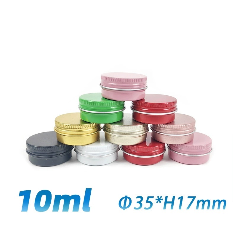 200개입 미니 10ml 금속 원형 화장품 용기, 알루 - Lip Balm 리뷰 및 가격